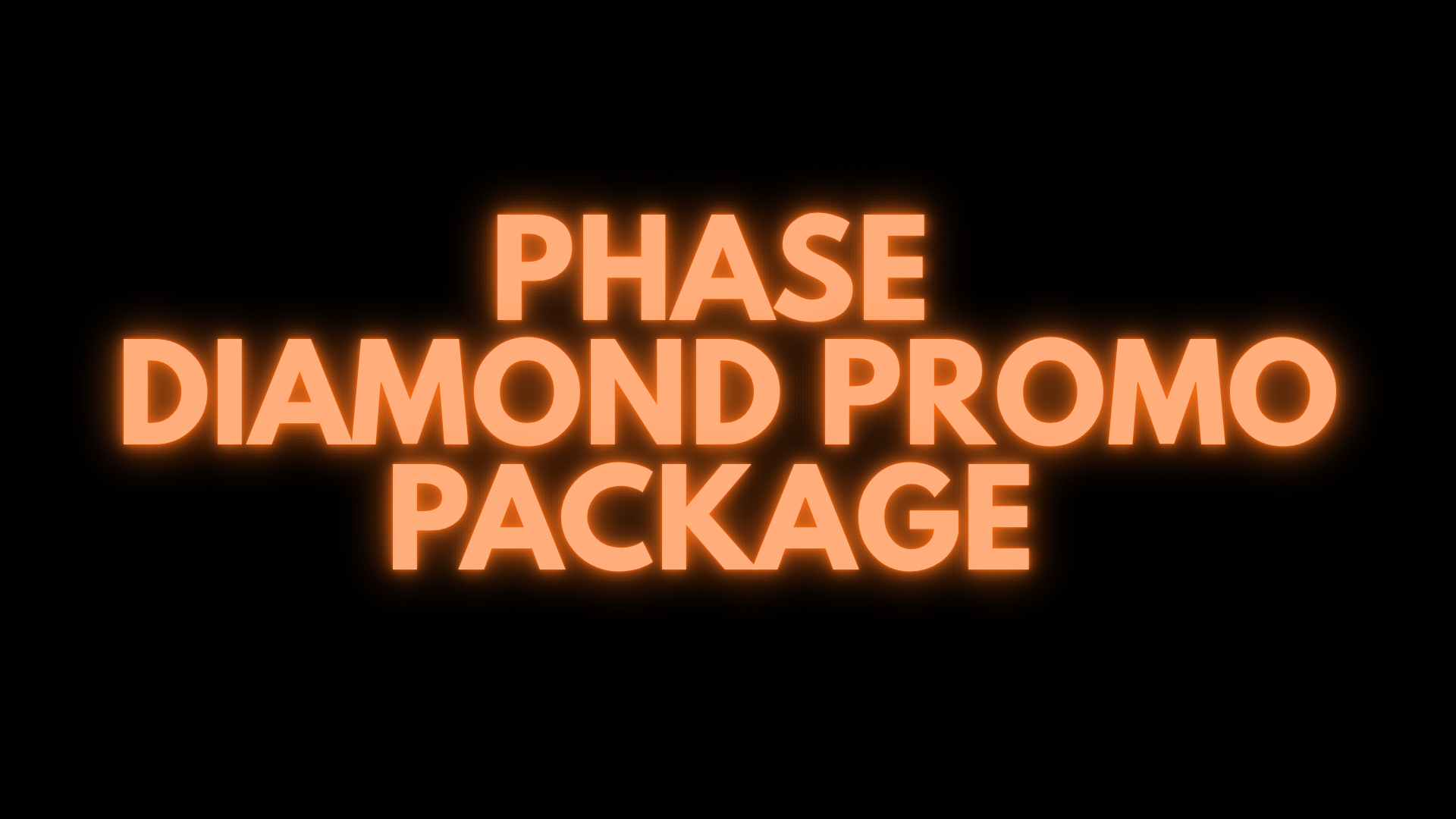 PHASE - Diamond promo package